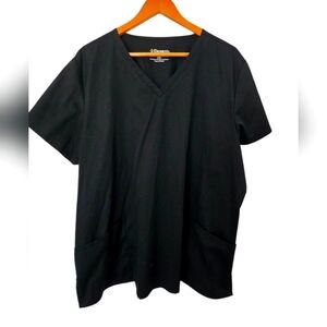 Elements Black Scrub Set Size 2xl